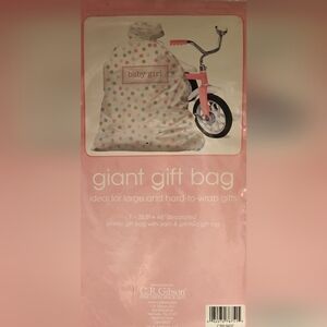 Gibson Pink Polka Dot Kids' Giant Gift Bag